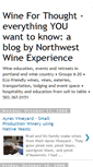 Mobile Screenshot of nwwineexperience.blogspot.com