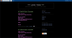 Desktop Screenshot of love-teen.blogspot.com