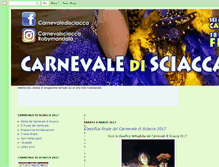 Tablet Screenshot of carnevalesciacca.blogspot.com