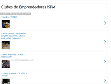 Tablet Screenshot of clubesdeemprendedoras.blogspot.com