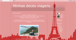 Desktop Screenshot of minhasdocesviagens.blogspot.com