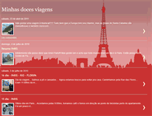 Tablet Screenshot of minhasdocesviagens.blogspot.com