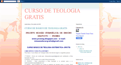 Desktop Screenshot of cursodeteologiagratuito.blogspot.com