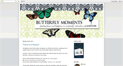 Desktop Screenshot of ourbutterflymoments.blogspot.com