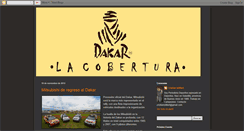 Desktop Screenshot of coberturadakar.blogspot.com