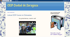 Desktop Screenshot of ceipciudaddezaragoza.blogspot.com