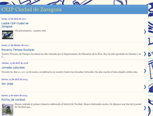 Tablet Screenshot of ceipciudaddezaragoza.blogspot.com