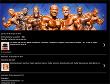 Tablet Screenshot of fisicoculturismo-fitness.blogspot.com