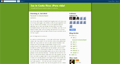 Desktop Screenshot of isa-costarica-puravida.blogspot.com