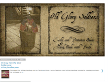 Tablet Screenshot of oldglorysoldiers.blogspot.com