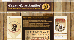 Desktop Screenshot of curteacomediantilor.blogspot.com