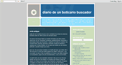 Desktop Screenshot of elboticario.blogspot.com