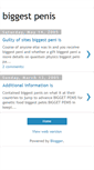 Mobile Screenshot of f-biggest-penis.blogspot.com