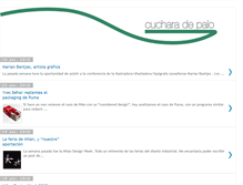 Tablet Screenshot of cuchara-palo.blogspot.com
