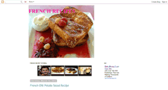 Desktop Screenshot of french-recipe.blogspot.com