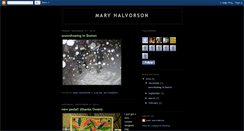 Desktop Screenshot of halvorsonmary.blogspot.com