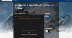 Desktop Screenshot of angy-programayproyectodeformacinsena.blogspot.com