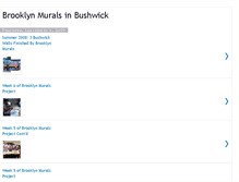 Tablet Screenshot of bushwickmural.blogspot.com