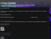 Tablet Screenshot of cdsancristobalfs.blogspot.com