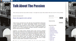 Desktop Screenshot of aboutthepassion.blogspot.com
