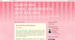 Desktop Screenshot of kasihlatifah07.blogspot.com