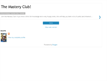 Tablet Screenshot of c4masteryclub.blogspot.com