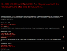 Tablet Screenshot of cluboholics.blogspot.com