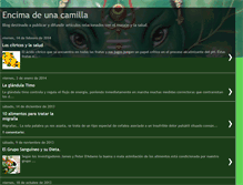 Tablet Screenshot of encimadeunacamilla.blogspot.com