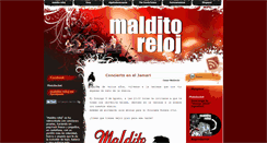 Desktop Screenshot of malditoreloj.blogspot.com