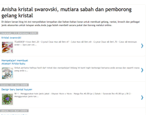 Tablet Screenshot of anishakoleksikristal.blogspot.com