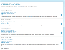 Tablet Screenshot of progressingamerica.blogspot.com