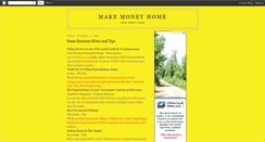 Desktop Screenshot of makemoneyhome247.blogspot.com
