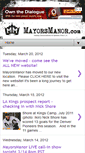 Mobile Screenshot of mayorsmanor.blogspot.com