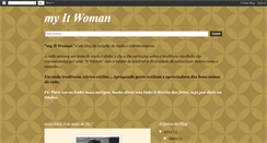 Desktop Screenshot of myitwoman.blogspot.com