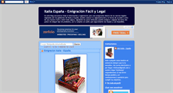 Desktop Screenshot of emigracion-ita-esp.blogspot.com