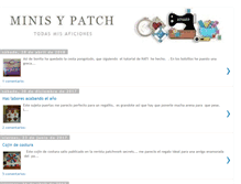 Tablet Screenshot of minisypatch.blogspot.com