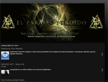 Tablet Screenshot of paraizo-perdido.blogspot.com