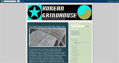 Desktop Screenshot of koreangrindhouse.blogspot.com