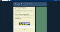 Desktop Screenshot of easy-legal-froms.blogspot.com