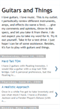 Mobile Screenshot of guitarsandthings.blogspot.com