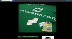 Desktop Screenshot of pokerracetrophy.blogspot.com