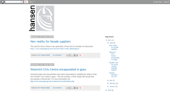 Desktop Screenshot of hansengroup.blogspot.com