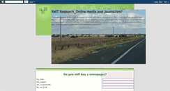Desktop Screenshot of journalism-research.blogspot.com
