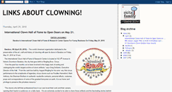 Desktop Screenshot of clownlink.blogspot.com