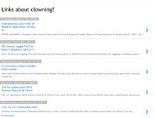 Tablet Screenshot of clownlink.blogspot.com