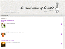 Tablet Screenshot of essenceoftherabbit.blogspot.com