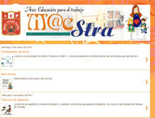 Tablet Screenshot of maestra-ept-3-secretariado.blogspot.com