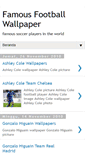 Mobile Screenshot of famous-football-wallpaper.blogspot.com