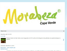 Tablet Screenshot of morabeza.blogspot.com