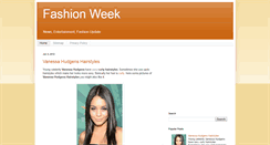 Desktop Screenshot of fashionweek-news.blogspot.com